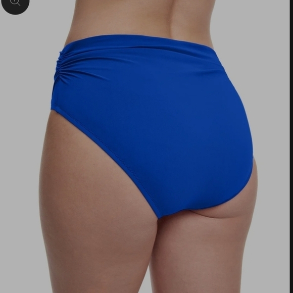 PROFILE BY GOTTEX TUTTI FRUTTI SHIRRED TANKINI BOTTOM. Size US 10. New. - Picture 2 of 10